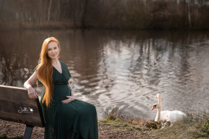 Zwaan Zwangerschap Bokrijk Jelkafotografie
